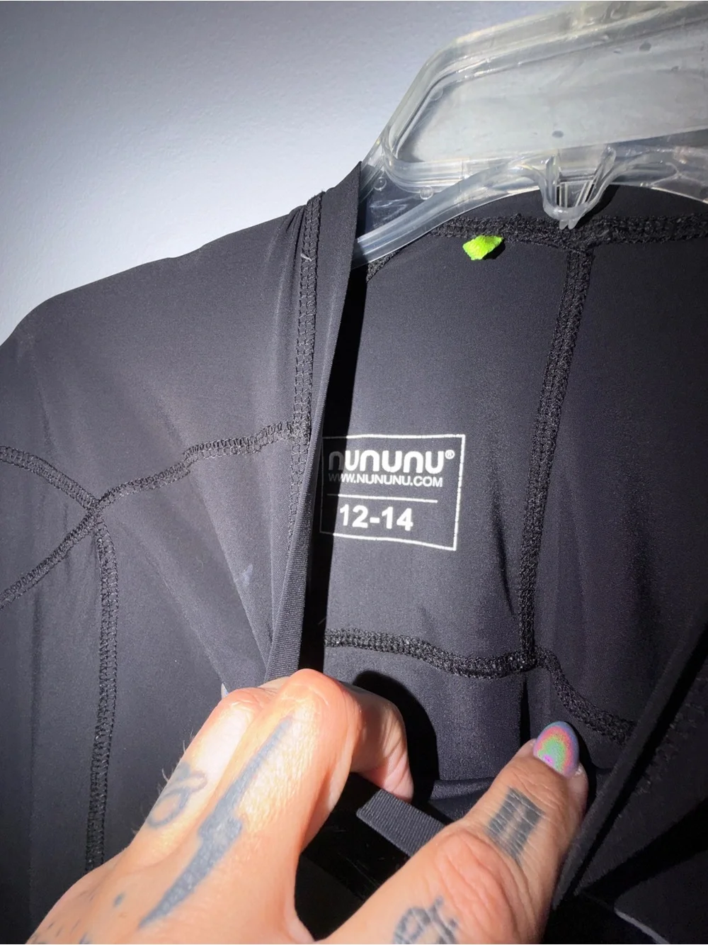 nununu The Warrior Long Sleeve Rash Guard- 12-14